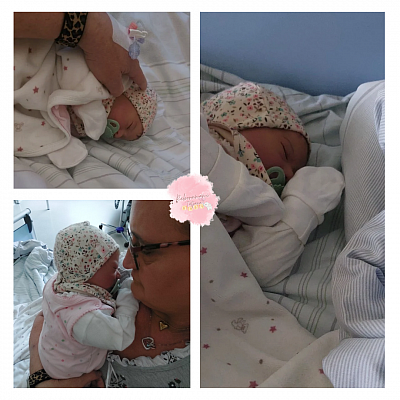 Amy Rose mit Mami im Krankenhaus