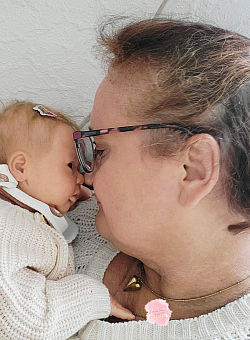 Rebornmami Tatjana und Mia Rose