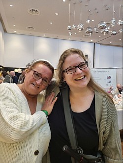 Hier bin ich mit meiner lieben Sanny Löer